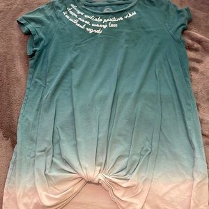 Gradient Wonder nation girls L 10-12 blue